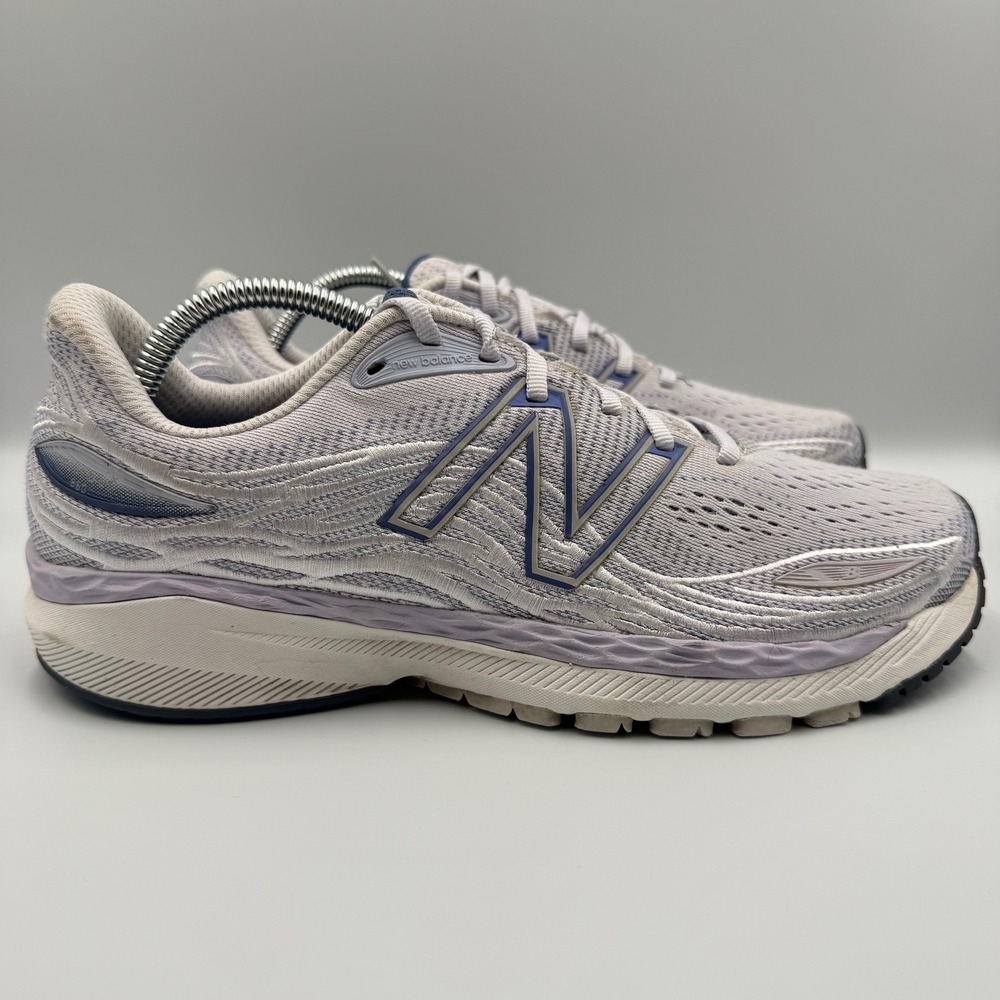 New Balance 860v12 Women Size 10 Grey Running Shoes‎ Athletic Sneakers W860D12